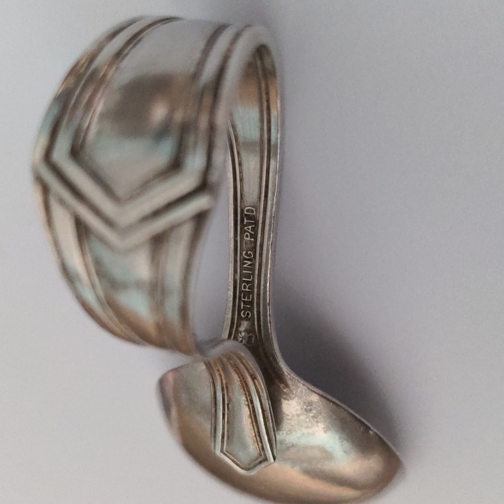 Antique Sterling Silver Baby Spoon, Hallmarked, Excellent Vintage Condition - Picture 5 of 8